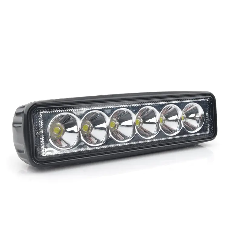 Car LED Light Bars 18w Waterproof LED Spotlights Offroad Driving LED 6500K 2700LM Extremely Bright Led Fog Lights for Jeep Cabin
