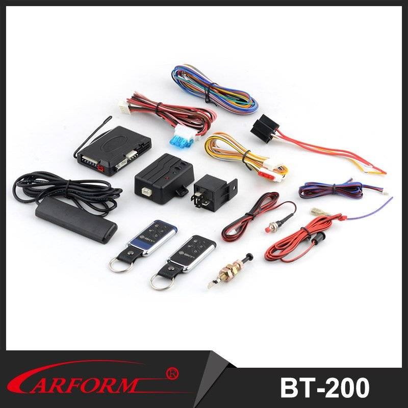 Phone App Bluetooth Control Distance Car Alarm BT-200 PKE Bluetooth Car Alarm System for 12v