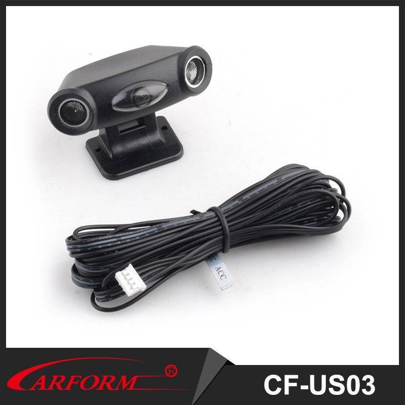 Car integrated ultrasonic sensor main unit and sensor combined and sensitivity adjustable