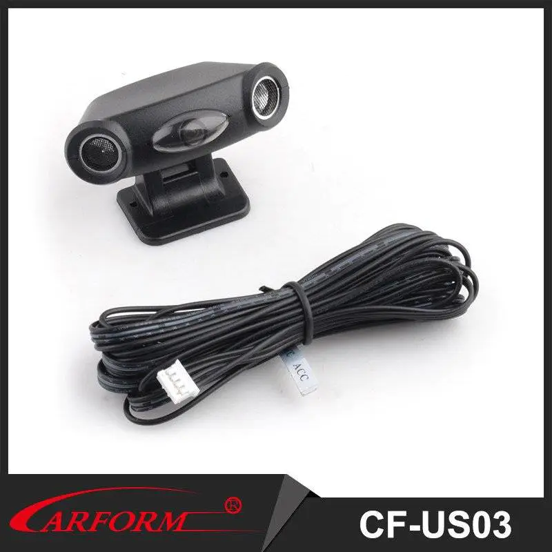 Car integrated ultrasonic sensor main unit and sensor combined and sensitivity adjustable