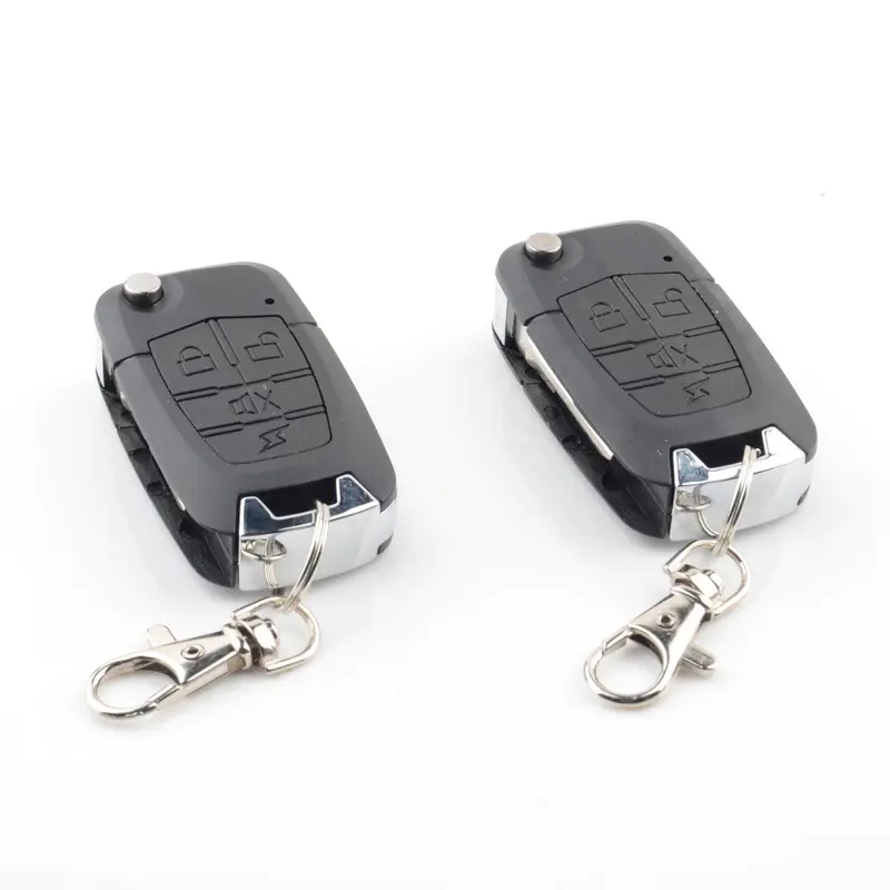 Popular car remote central locking system with trunk release, window output, two direction lights,siren and led output