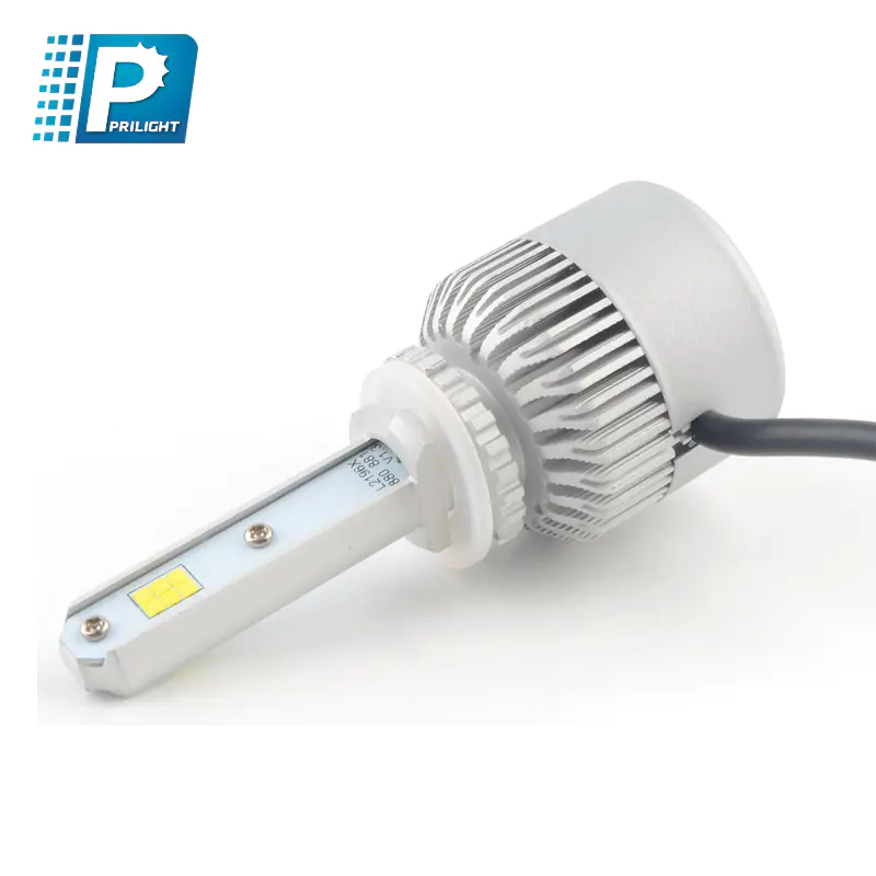 High power 60W brightness car LED headlight high quality CSP chip  IP65 waterproof headlight bulbs