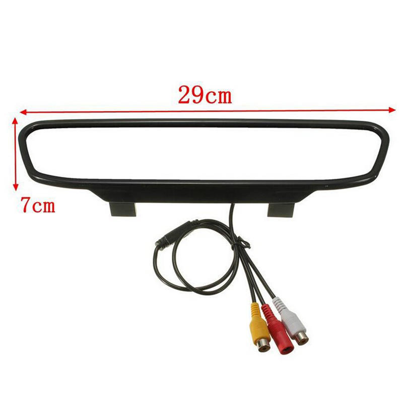 2019 Car Rear view parking sensor system CF5400RS, 4.3 inch color monitor with LED camera for 12V car