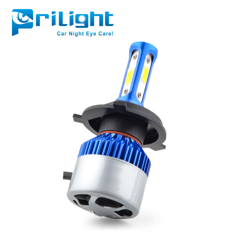 72W high power LED HEADLIGHT H4 H7 H8 HB3 9005 9006 COB CHIP Led headlamp