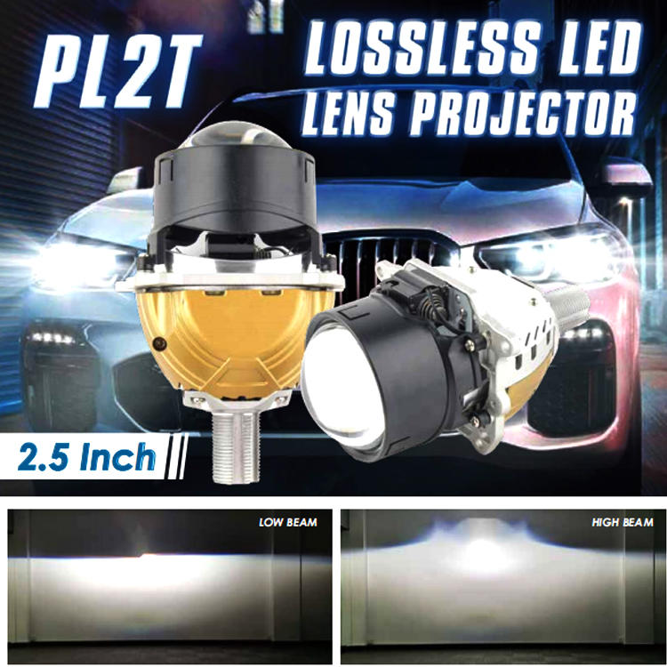 Auto Lighting System 2.5'' 64W Bi led Projector Lens Hyperboloid Projector