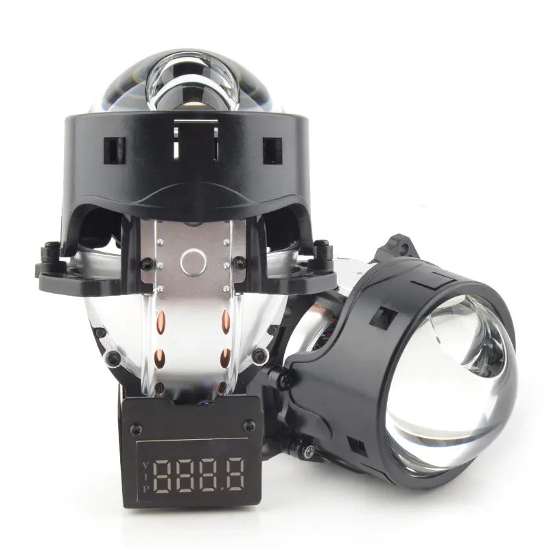 140W Car Led Headlight DIY 3 Inch Laser LED Projector Highlight Laser Lens
