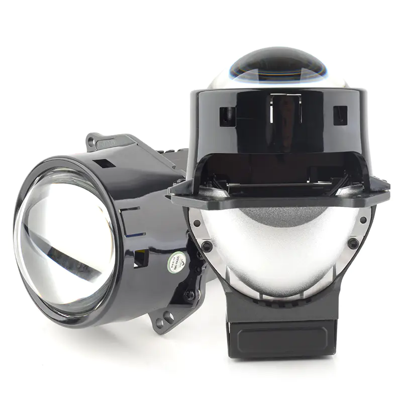 Spotlight LED LENS Projector 3 Inch 55W High Low Beam Light Auto Headlight Lens
