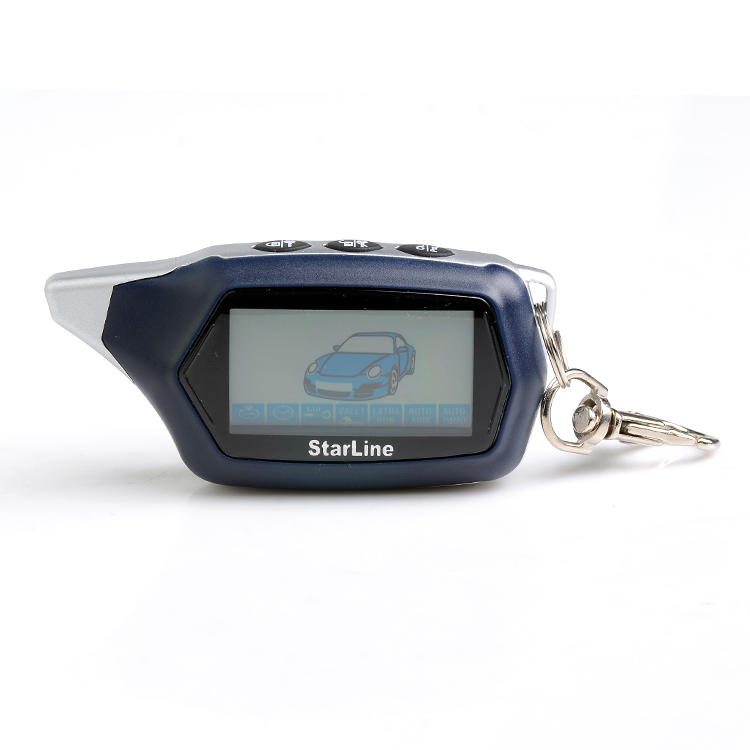 C9 Two Way Car Alarm System DC12V Universal LCD Remote Control Car Alarm Security System