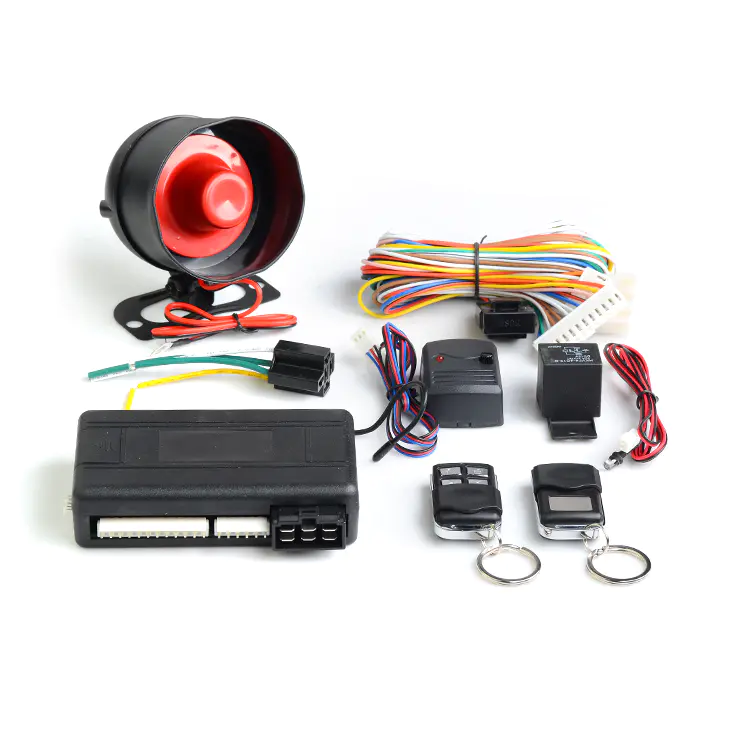CF898E-054 Universal Car Alarm 2 Remote Control Car Alarm With Ultrasonic Sensor