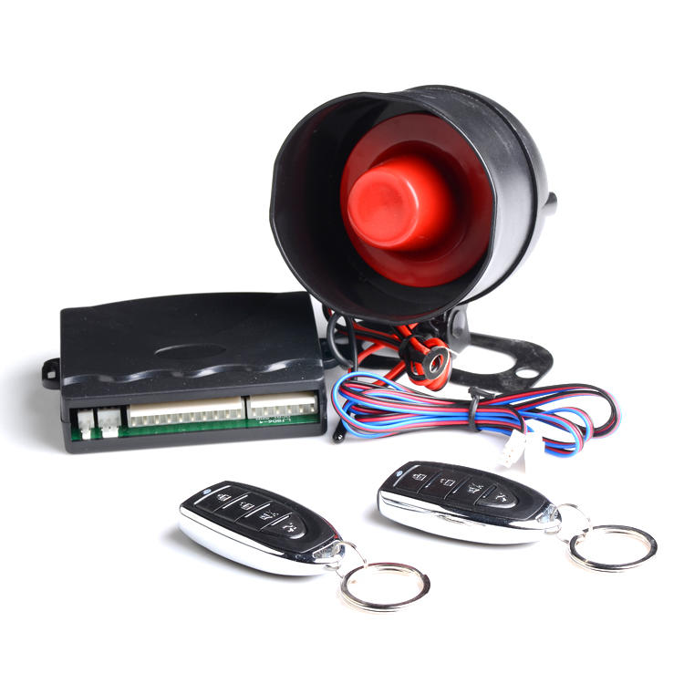 CF898F-128A Universal One Way Car Alarm System With Compact Anti-Hijacking Design