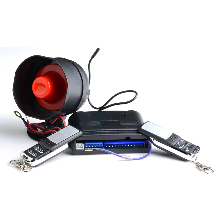 CF898P20-101 One Way Car Alarm Flip Key Vibration Remote Control