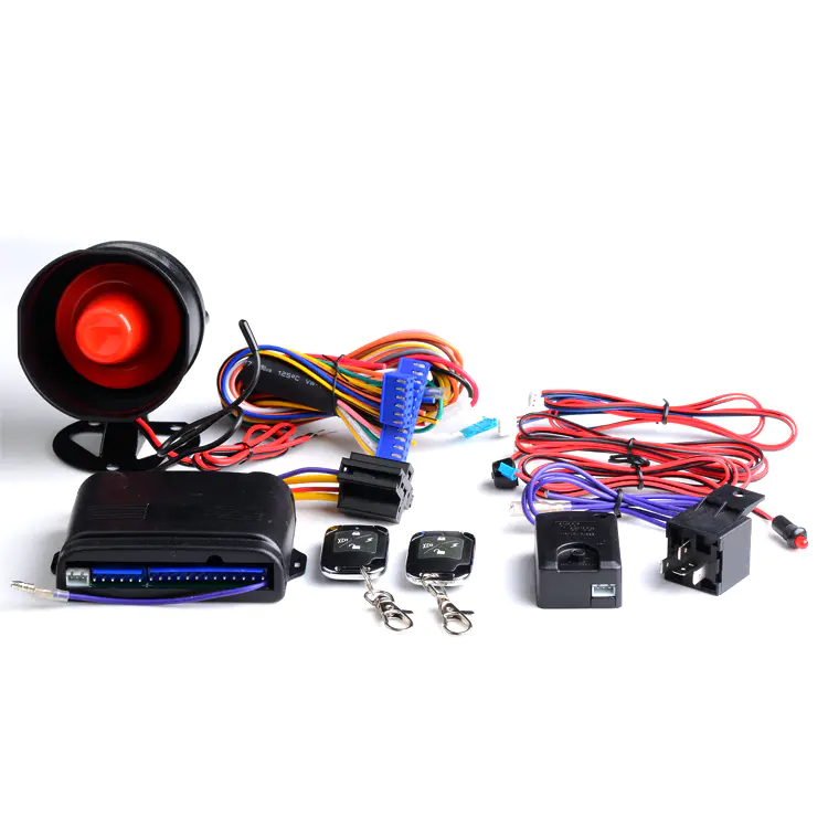 CF898P20-150 Wholesale 5 One Way Car Alarm System With 2 Remote Control