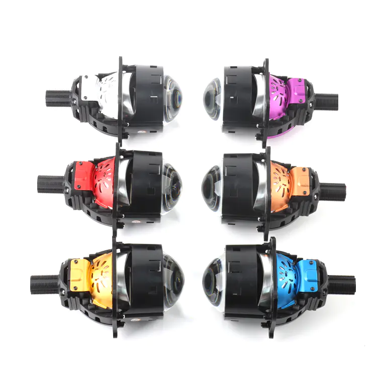 Car Projector Led Headlight Lens Wholesale Customize Factory Lossless 3 Inch Bi Led Projector Lens