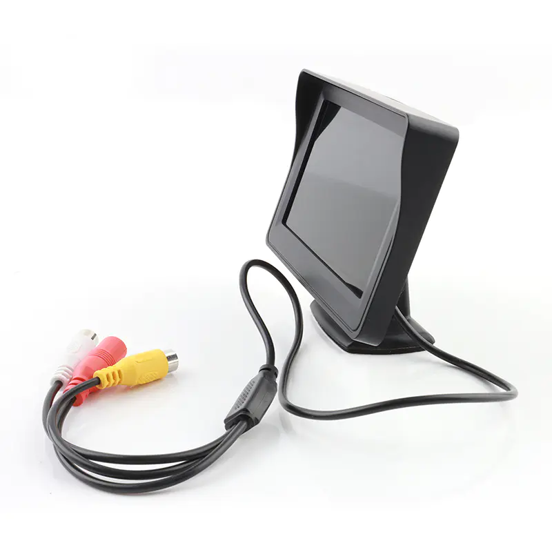 Car Monitor Touch Screen 4.3 Inch LCD HD Real Time Observation Car Reversing Camera Car Monitor