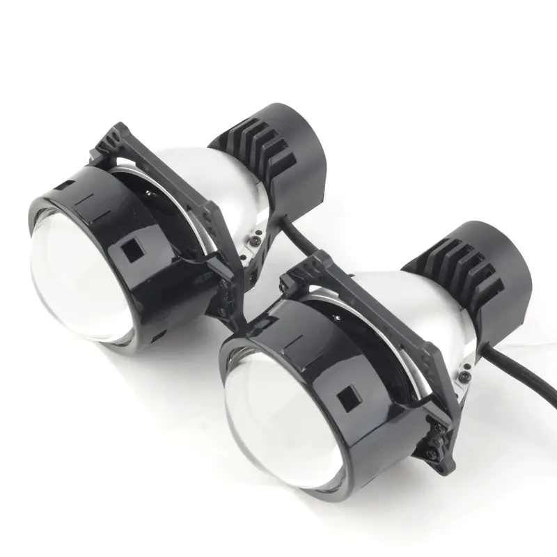Auto Lighting System 3 Inch Bi Led Projector Lens 120W 6000k High Low Beam Car Led Headlamp Custom LED Headlight