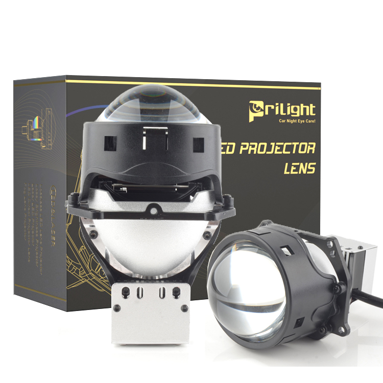 140w super bright led headlight biled 3.0 car projectors 3 inch bi led projector lens for car light