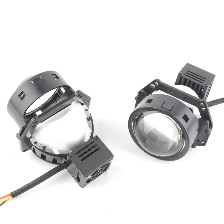 Factory Direct Sale Bi LED Auto Light Part 3.0 Bi Led Projector Lens 12V 140W 6000K LED Headlight Projector Lens