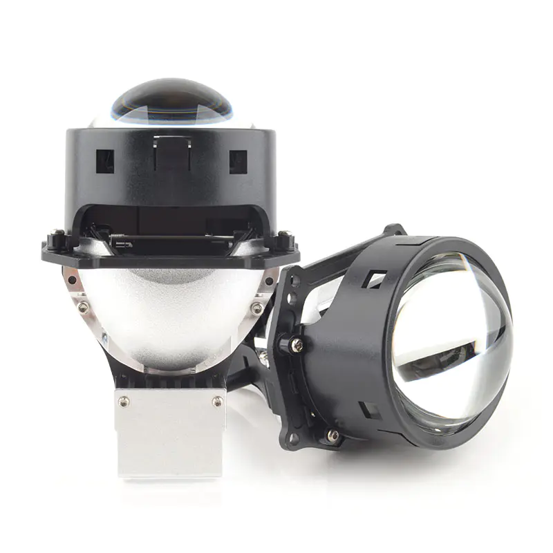 auto lighting system bicofal biled hi/low beam 3.0 inch h4 biled projector lens led headlight car projectors