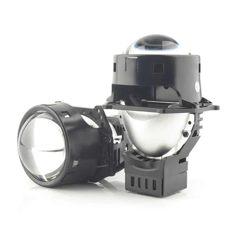 Wholesale 24V 3.0 Bi Led Projector Lens 120W 6000k Super Bright Spot Light LED Headlight Lens Car Projectors