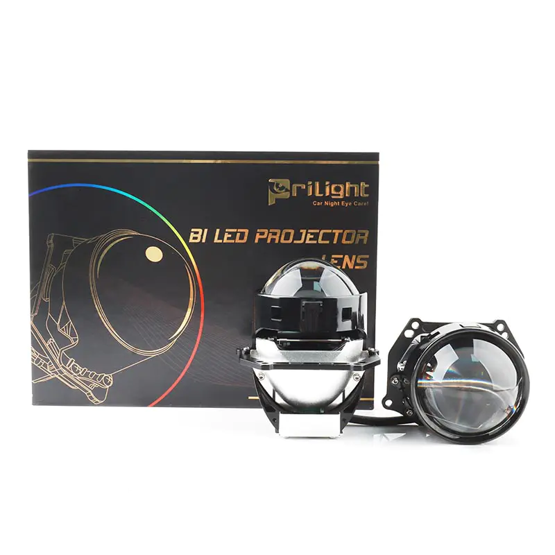 2023 Auto Lighting System Mini 3 Inch Biled Projector Lens Hi Low Beam Brightness Biled Projector Lens For Cars