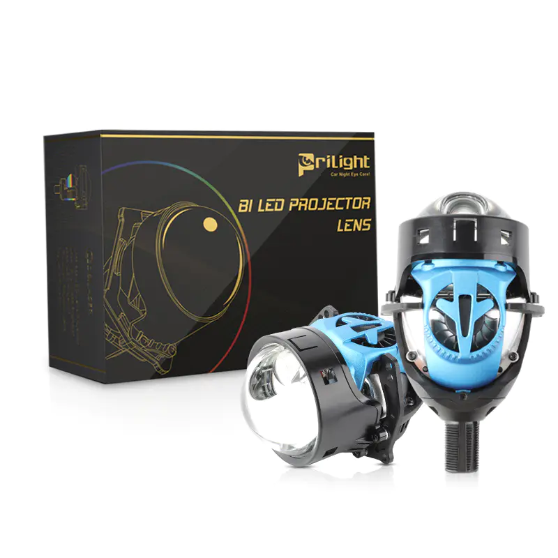 Direct Light Bifocal Bi LED Projector Lens 160W 3 Inch Lossless Install LED Headlight Bulb LED Projector Lenses For Cars