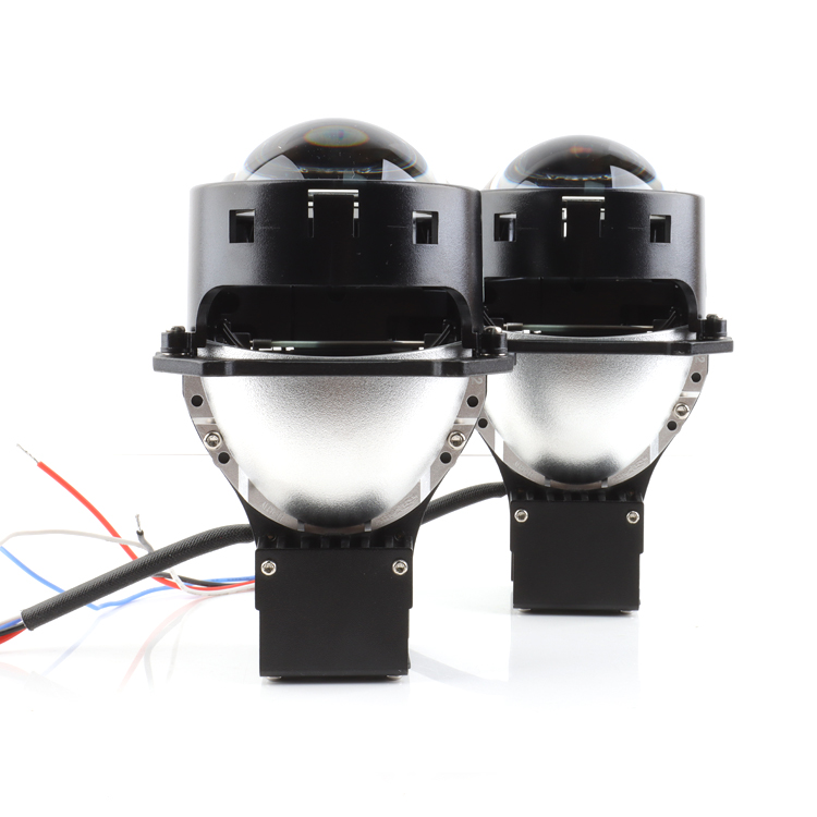 180w 6500k Bi LED Projector Lens 3.0 HD Glass Bi LED Lenses Car Headlight Canbus Retrofit Car Light Accessories