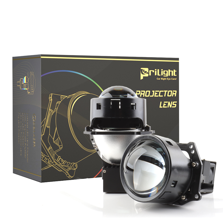 180w 6500k Bi LED Projector Lens 3.0 HD Glass Bi LED Lenses Car Headlight Canbus Retrofit Car Light Accessories