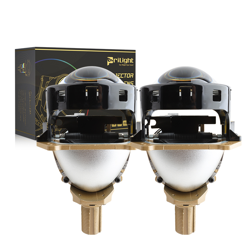 Hot Selling 120w DC12V 6000K Bi LED Projector Lens 3 Inch Car Accessories LED Headlight Hi Lo Beam Auto LED Projector Lens Lamp
