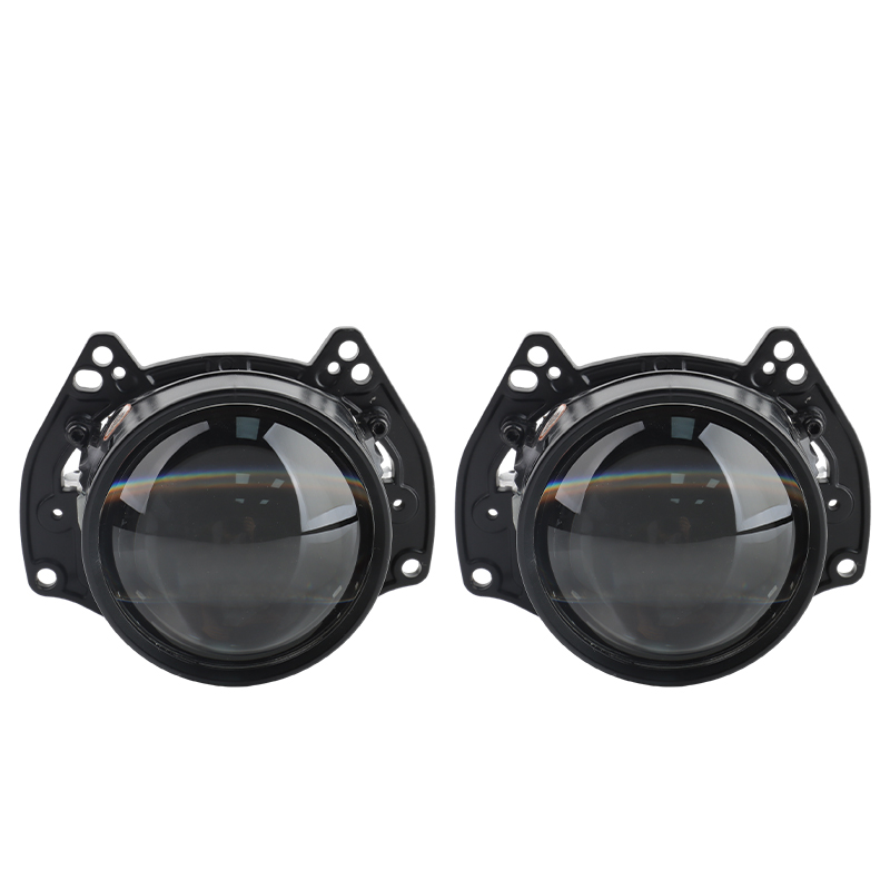 120W 6000K Car LED Headlight Lenses DC16V No Damage Bi LED Projector Lens 2.5'' Retrofit Car Light Accessories LED Bulb