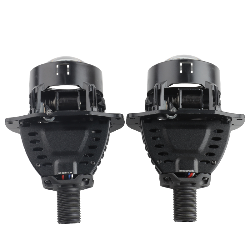 120W 6000K Car LED Headlight Lenses DC16V No Damage Bi LED Projector Lens 2.5'' Retrofit Car Light Accessories LED Bulb
