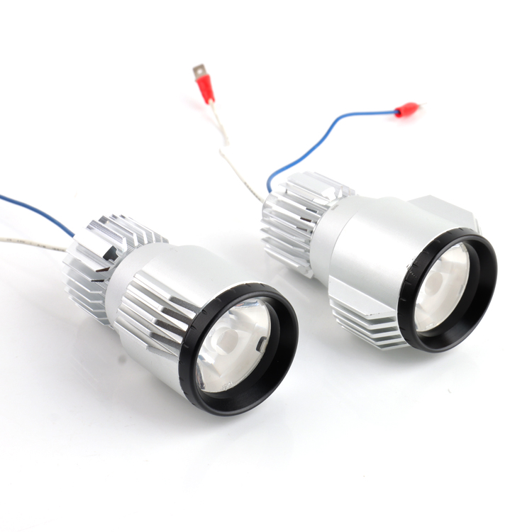 Headlight Auxiliary Light 18w High Beam Universal Installation LED Projector Lens Auto Lighting System