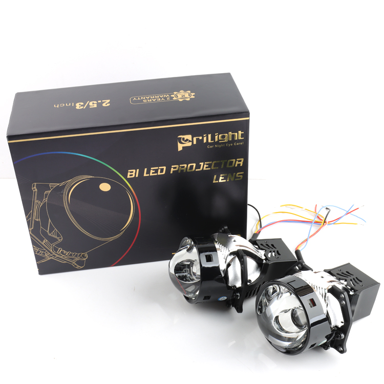 Auto LED Headlight Custom 170W 6500K 14000LM Hi/Lo Beam Bi LED Projector Lens Laser LED Lenses For Cars