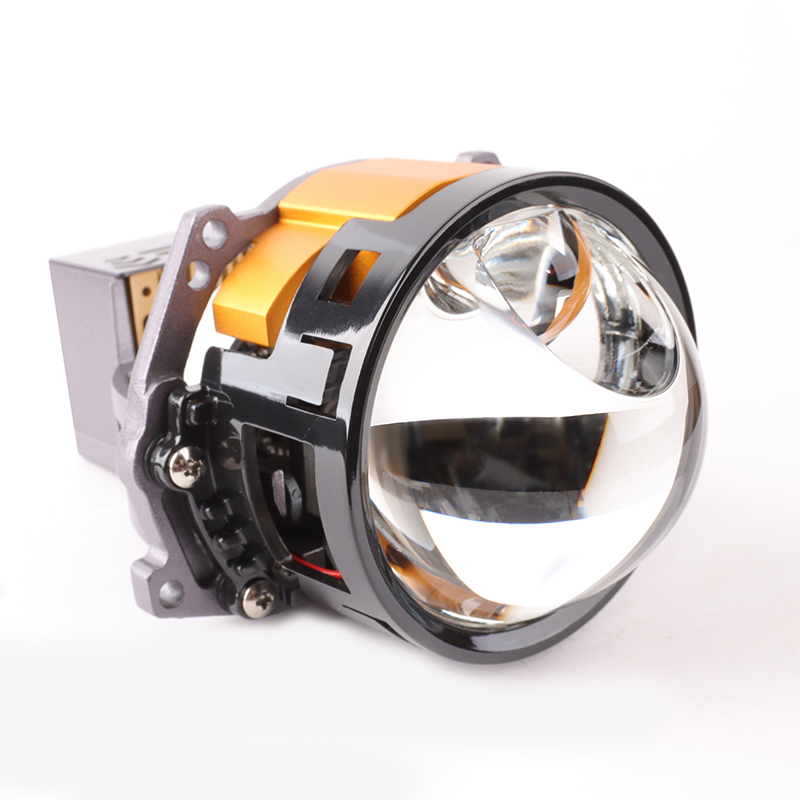 Car Accessories LED Laser Lens Biled 3'' LHD RHD Auto Drive Headlight 170W 13600LM 3 Light Cup Reflector Biled Projector Lens