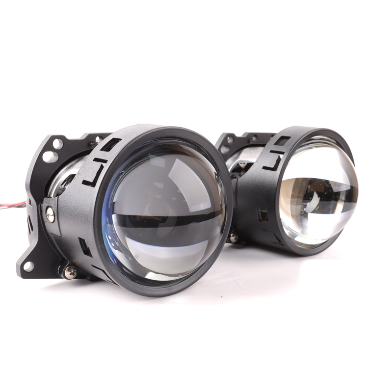 Lossless LED Projector Lens Focos Faros LED High/Low Beam 140W 3 inch Faro Bi LED Projector Lens Turboes Car Led Headlights