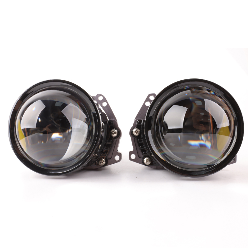 Auto Universal Headlamp 150W Bi Led Projector Lens Laser Luces Faros LED Headlight Replace Accessories LED Projector Lens