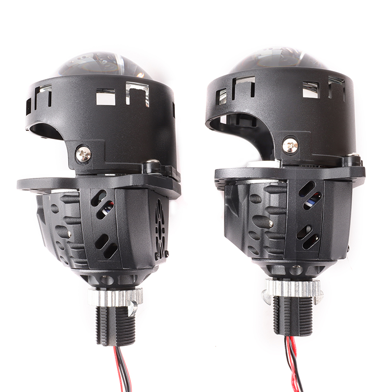 24V LED Projector Lens Bifocal Dual Light 140W High Power LED Headlights 3 inch Lossless Biled Projector Lens