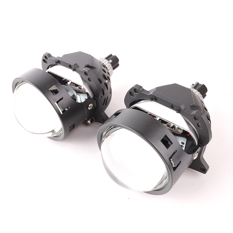 24V LED Projector Lens Bifocal Dual Light 140W High Power LED Headlights 3 inch Lossless Biled Projector Lens