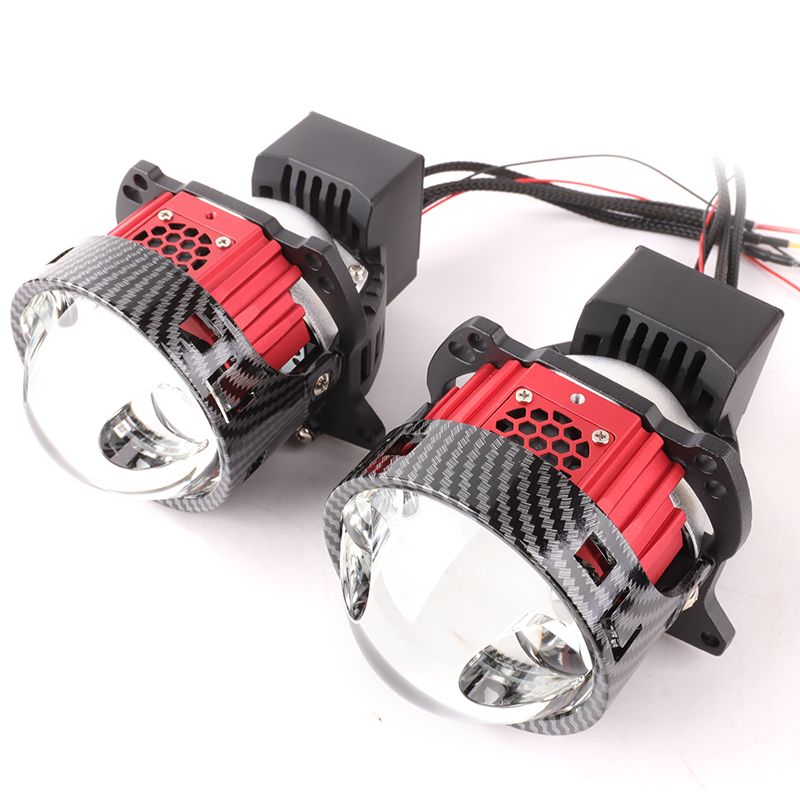 Wholesale LED Headlights 160W 20000LM 6+1 Dual Laser Lens Biled Projector Lens Focos Faros LED Projector Lens Module