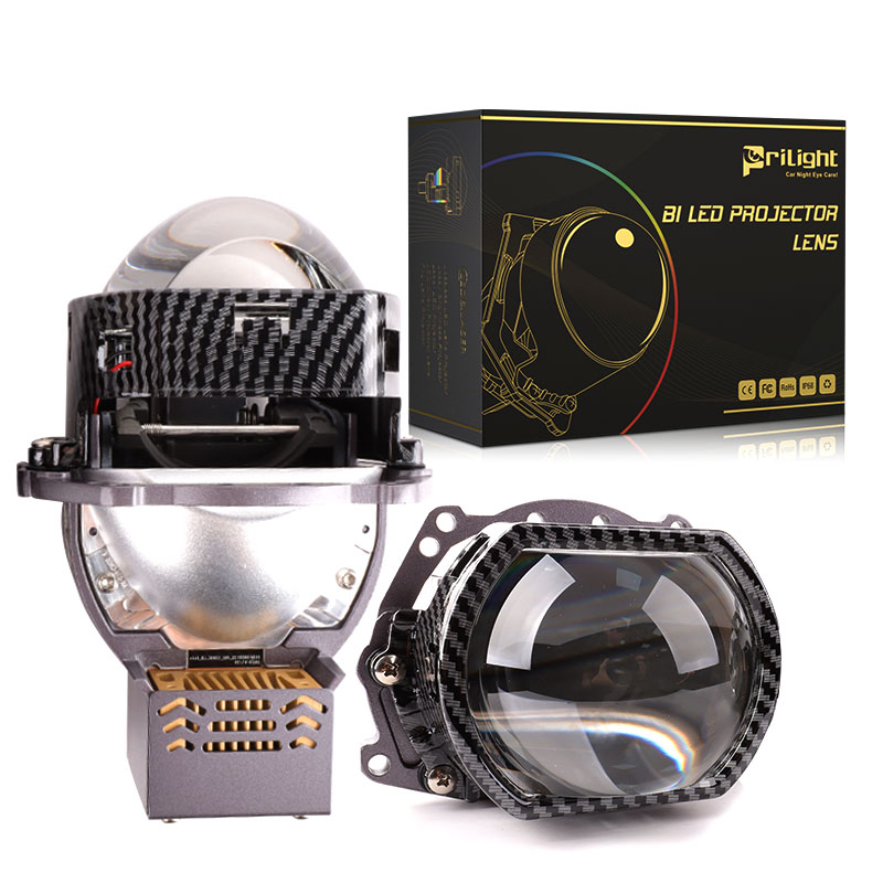 Bi Led Projector Lens 3.0 150W Super Bright High Low Beam Led Projector Lens Spotlight For Motorcycle Car