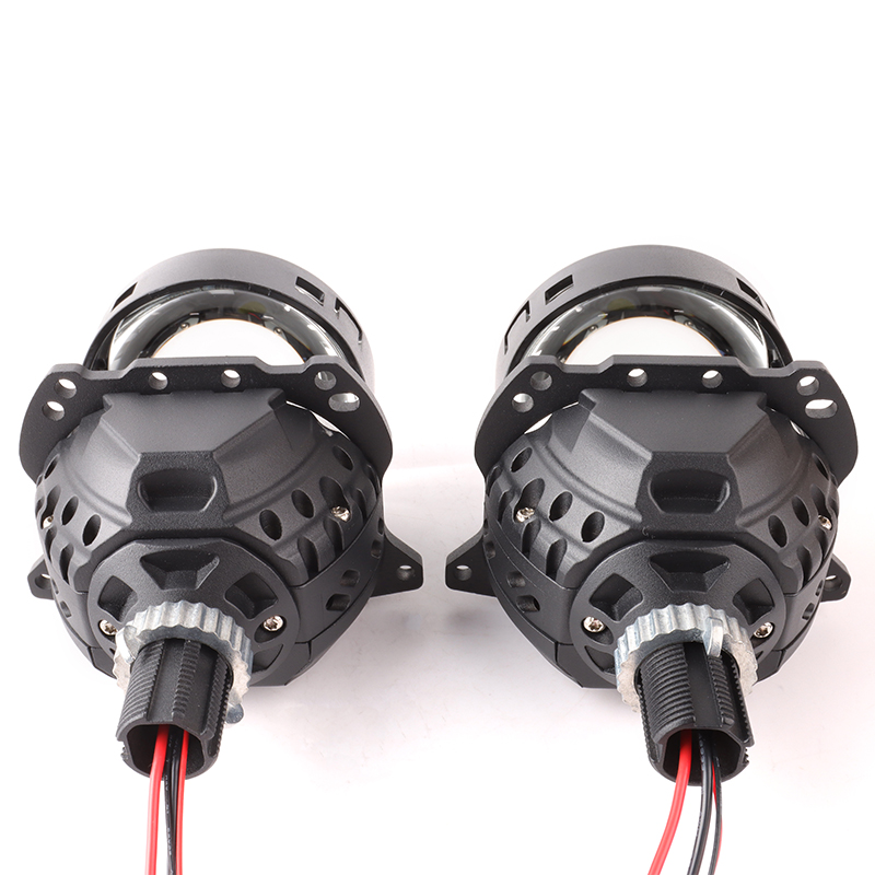 24V Bi Led Projector Lens 3.0 Inch 140W Dual Fan Car Led Headlight Projector Lens 6000K Bi Led Projector Lens