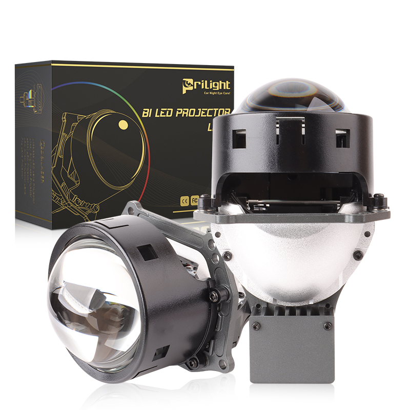 New Arrival Bifocal Led Projector Lens 3 Inch Super Bright 140W Focos Faro Luce 6000k Hi Lo Beam Biled Projector Lens