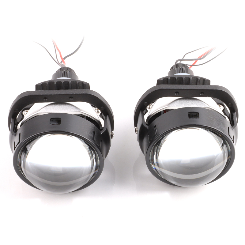 Wholesale 110w 6000k 2.5 Inch Bi Led Projector Lens Mini Lossless Led Headlight Projector Lens Car Retrofit Xenon Conversion Kit