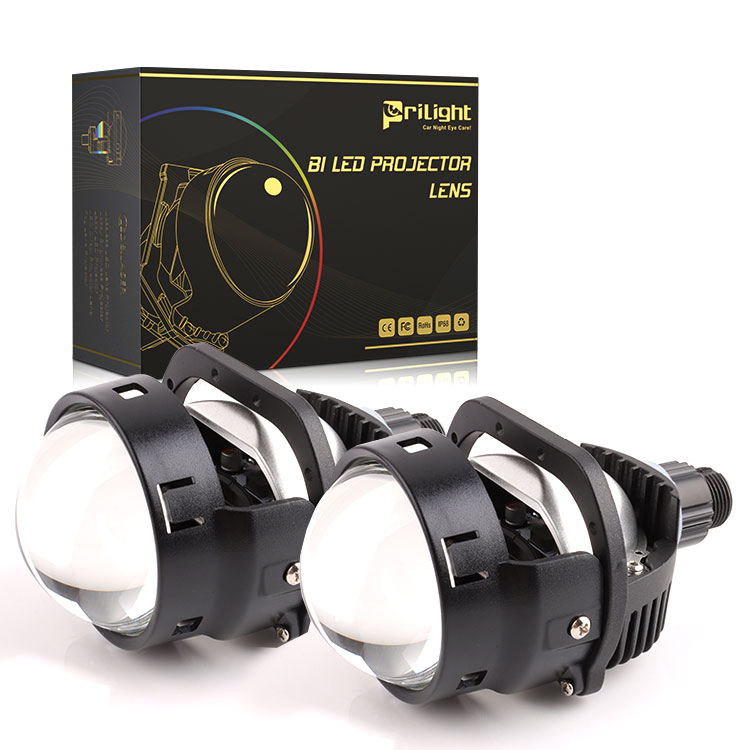 Wholesale 110w 6000k 2.5 Inch Bi Led Projector Lens Mini Lossless Led Headlight Projector Lens Car Retrofit Xenon Conversion Kit