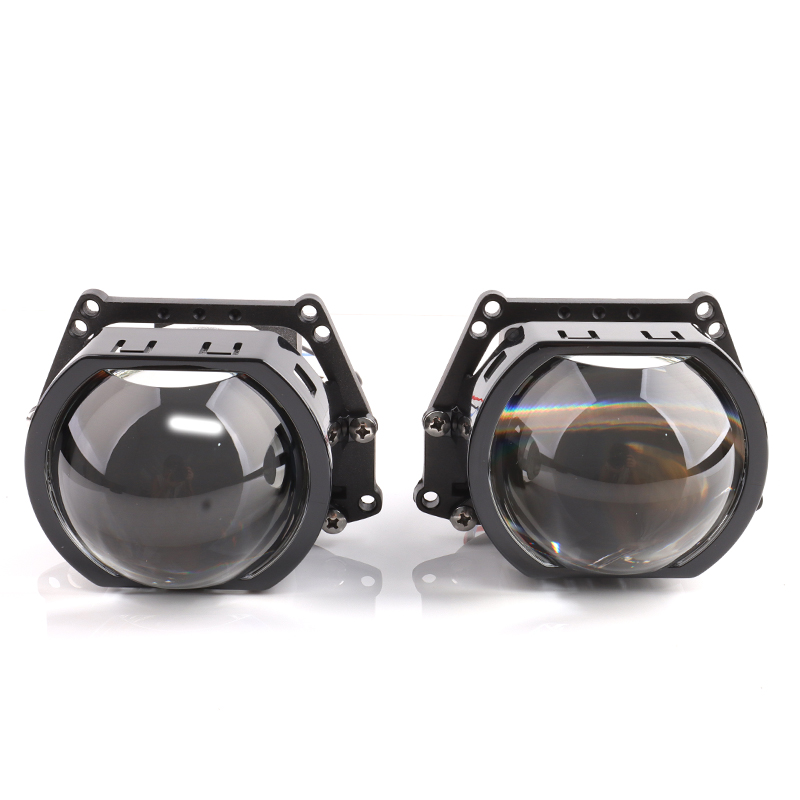 120W Highlight LED Headlights Lens Light for Car 6500K Bi LED Projector Lens 15000lm 12V Headlamps Car Accessories