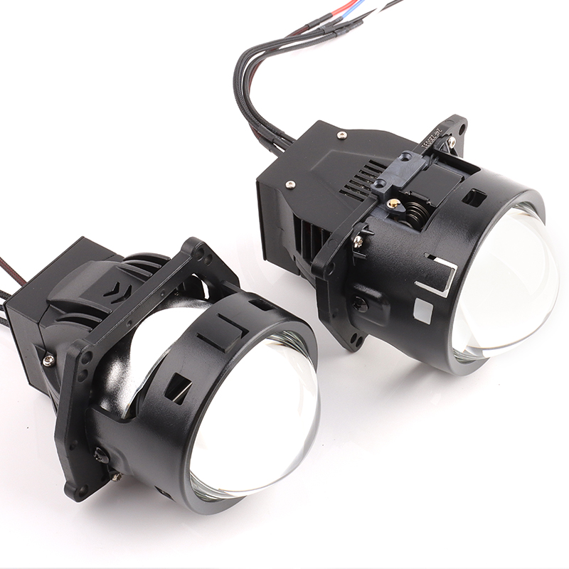 3 Inch LED Bifocal Bi LED Projector Lens 130W 13000LM Super Bright LED Headlights Projector Lens