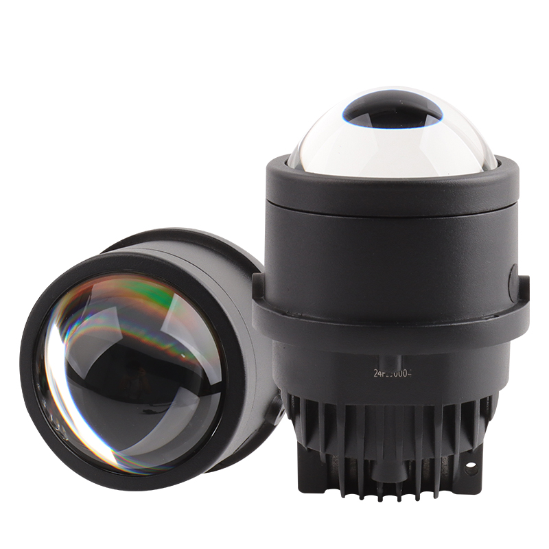Bi-LED Fog Projector 3.0 Inch 140W Tricolor Yellow White Fog Biled Projector Lens