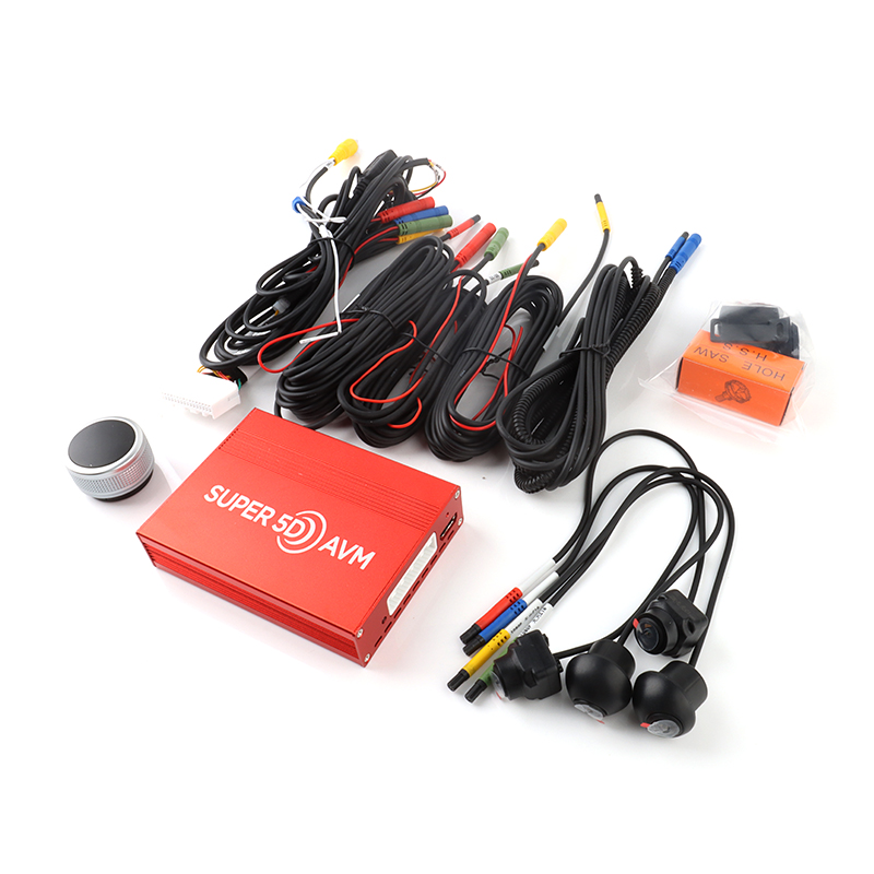 5D 360 Degree Bird View System Car Security Camera for Cars With Full HD 1080P
