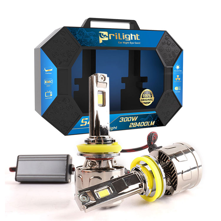 Auto Lighting Systems Led H11 H8 H7 H4 Led Headlight Bulb 210W 20000LM Car Led Headlight Bulb