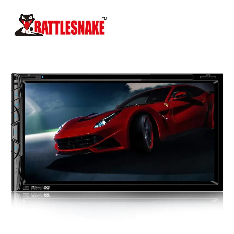 2019 High Quality NEW Product 6.95 Inch Screen Double Din DVD Player