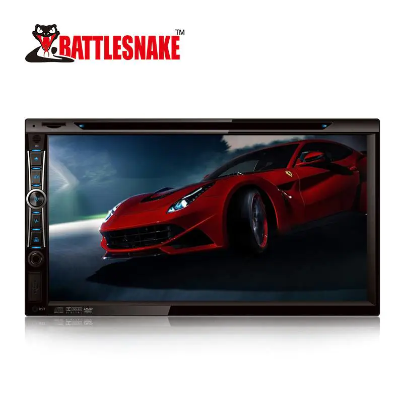 NEW Product Car 6.95 Inch TFT Screen Double Din DVD Player for all cars